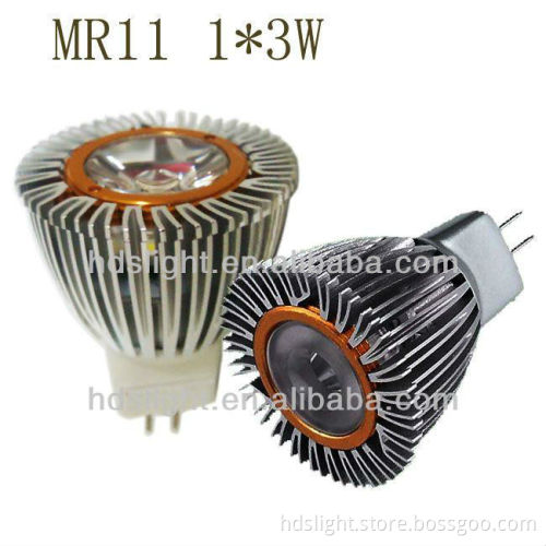 ideal indoor lamp led mr11 3w mini spotlight dimmable with ce rohs